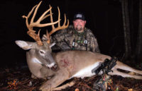 One guy 600 inches so far! Big Ohio VELVET buck! Serrated broadheads?