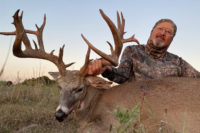 OKs biggest bow buck? Dug a ditch to his stand! Hunt scrape triangles